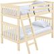 Crate Designs™ Furniture Unfinished Twin XL/Twin XL Tall Mission Bunk Bed-0