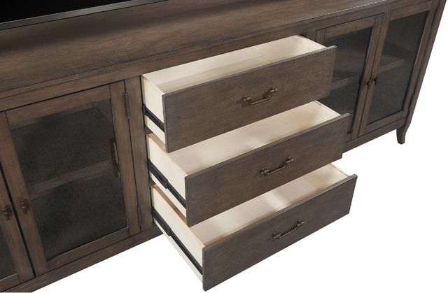 aspenhome® Blakely Sable Brown 95" Console and Hutch-2