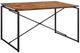 ACME Furniture Jurgen Oak Top Dining Table with Black Base-0