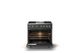 Viking® 5 Series 36" Cast Black Pro Style Dual Fuel (NG) Range with Brushed Brass Trim-1