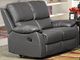 Titus Furniture Charcoal Recliner Love Seat-0
