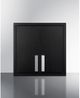 Summit 18" Jet Black Wall Cabinet-0