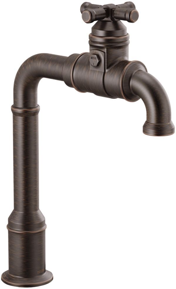 Delta Broderick® Venetian Bronze Bar Kitchen Faucet   -0