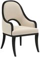 A.R.T. Furniture® Atrium Beige/Black Hostess Chair-0