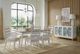 aspenhome® Astoria Brown Extendable Rectangular Dining Table with Pearl Base-1
