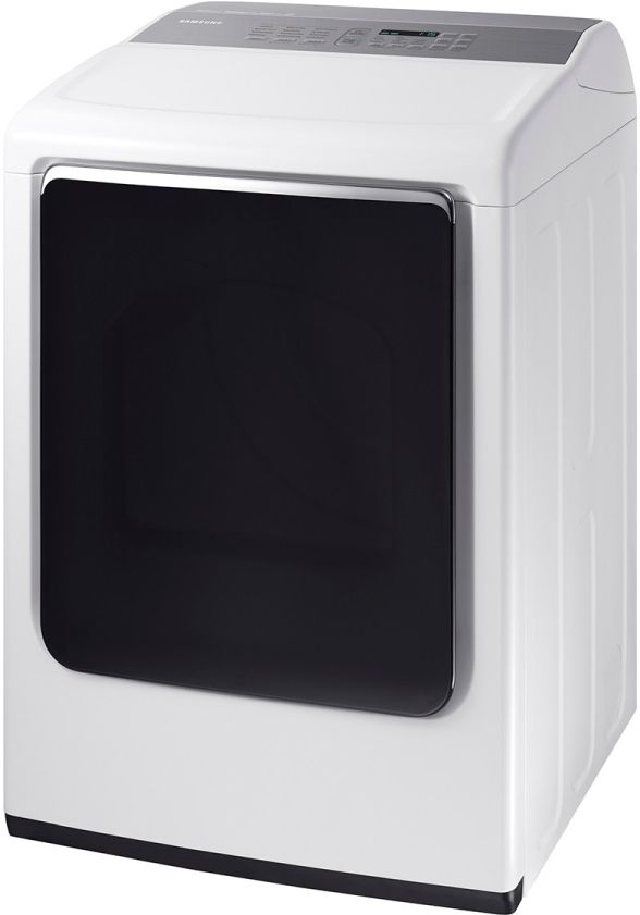 Samsung 7.4 Cu. Ft. White Front Load Electric Dryer-4