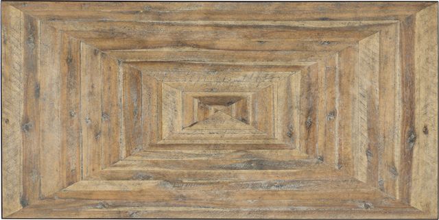 Hooker® Furniture Saint Armand Antique Bronze/Light Natural Writing Desk-3