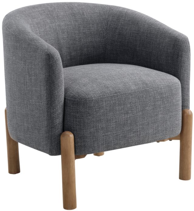 Homelegance® Borger Gray Accent Chair-0