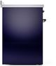 Ilve® Nostalgie II Series 30" Midnight Blue Pro Style Induction Range-4