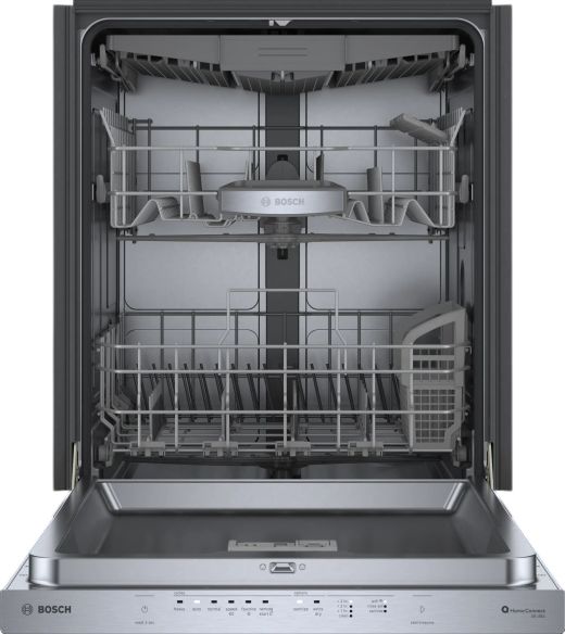 Bosch® 500 Series 24" Stainless Steel Top Control Built In Dishwasher-1