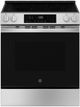 GE® 500 Series 30" Stainless Steel Slide-In Electric Range with Crisp Mode-0