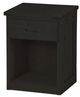 Crate Designs™ Furniture Espresso 30" Tall Nightstand with Lacquer Finish Top Only-0