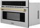 ZLINE Autograph Edition 1.6 Cu. Ft. Stainless Steel Electric Speed Oven-2