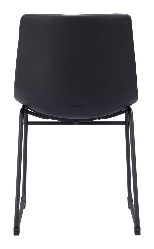 Zuo® Modern Smart Black Dining Chair-3