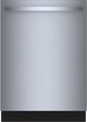Bosch® 800 Series 24" Anti-Fingerprint Stainless Steel Top Control Built In Dishwasher-0