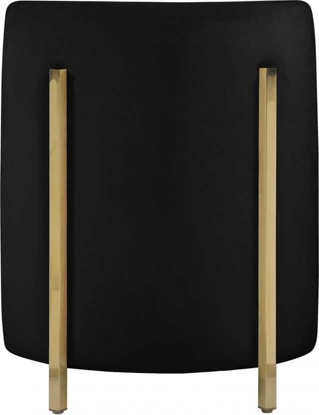 Meridian Furniture Rotunda Black Velvet Chair-2