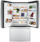 GE® 36" 22.1 Cu. Ft. Fingerprint Resistant Stainless Steel Counter Depth French Door Refrigerator-3