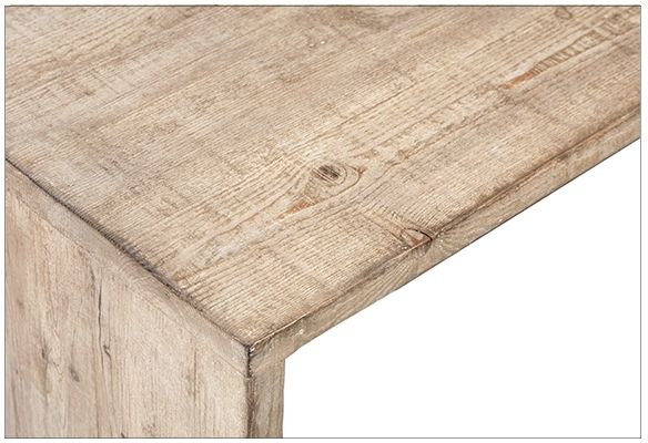 Dovetail Furniture Merwin Light White Wash Nesting Table-2