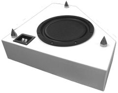 James Loudspeaker® 10" White Subwoofer