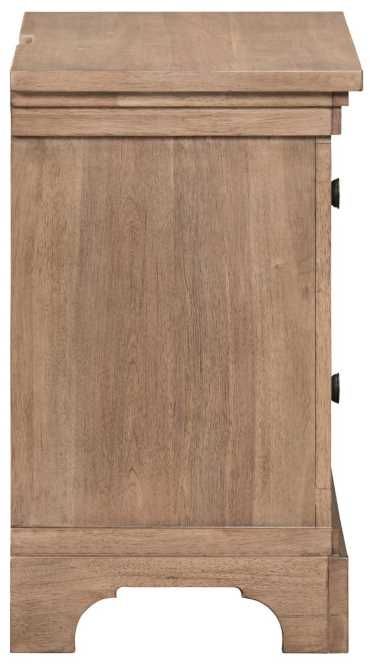 Liberty Furniture Haven Hills Camel Beige Nightstand-3