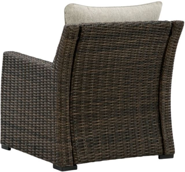 Signature Design by Ashley® Brook Ranch Brown Outdoor Lounge Chair-3