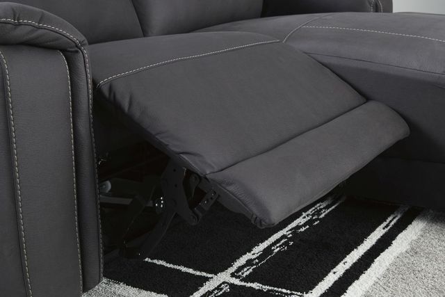Signature Design by Ashley® Henefer 2-Piece Midnight Power Reclining Right-Arm Facing Sectional and Chaise-4