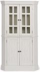 homestyles® Seaside Lodge Off-White Corner Cabinet-0