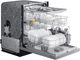Samsung 24" Fingerprint Resistant Stainless Steel Top Control Built In Dishwasher-4