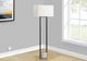 Monarch Specialties Inc. Black Floor Lamp with Cement Base-2