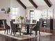 Coaster® Phelps Antique Noir Dining Table-3