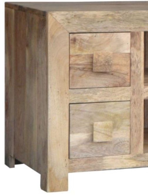 Jaipur Furniture Dakota Light Brown 2-Drawer Plazma TV Unit-1