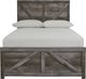 Signature Design by Ashley® Wynnlow Gray Youth Full Crossbuck Panel Bed-1