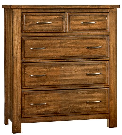 Artisan & Post by Vaughan-Bassett Maple Road Antique Amish 5-Drawer Chest-0