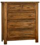 Artisan & Post by Vaughan-Bassett Maple Road Antique Amish 5-Drawer Chest-0
