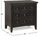 Magnussen Home® Westley Falls Graphite Drawer Nightstand-2