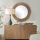 Uttermost® Tano Antique Brass Round Mirror-1