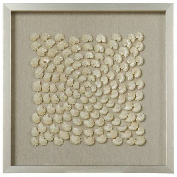 StyleCraft Natural Shell 24" Wall Art-0