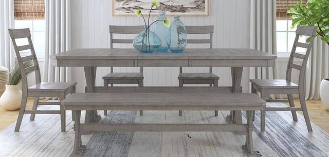Urban Styles Furniture Newport 6-Piece Gray Dining Set-0