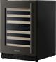 Kitchenaid® 24" Black Ore Built-In Wine Cooler With Full-Extension Wood-Front Racks-2