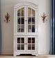 Liberty Furniture Magnolia Manor Antique White Display Cabinet-1