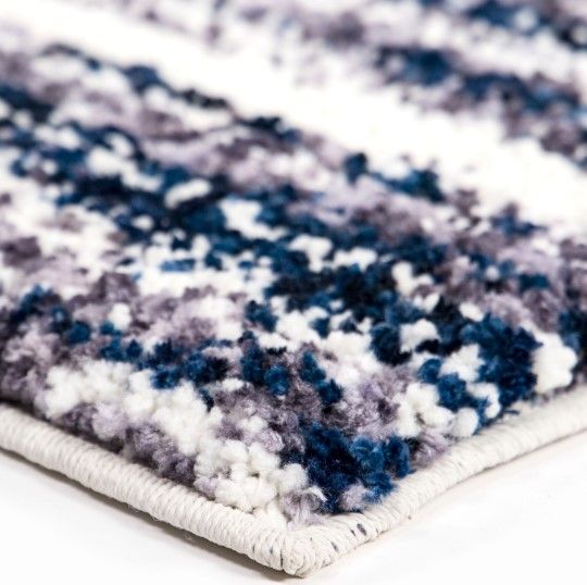 Orian Cotton Tail Madrid Denim 5'x8' Area Rug-1