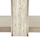 Michael Amini® Lotus Bay Sand Rectangular Cocktail Table-5