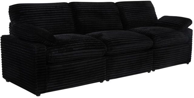 Coaster® Collins 3-Piece Black Modular Power Sofa-0