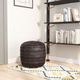 Zuo® Modern Lillian Black Ottoman-3
