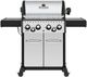 Broil King® Crown™ S 440 4-Burner Stainless Steel Freestanding Natural Gas Grill-0