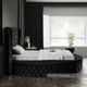 Meridian Furniture Luxus Black Twin Bed-4
