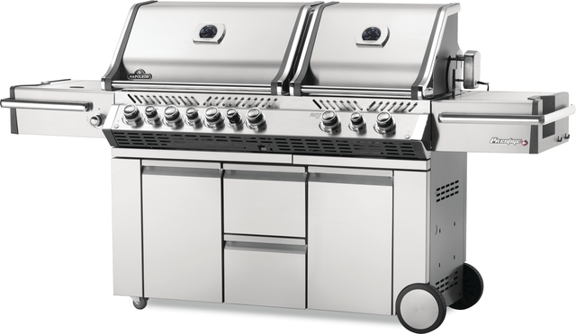 Napoleon Prestige® PRO™ Series 10-Burner Stainless Steel Freestanding Natural Gas Grill-3