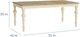 Bassett® Furniture Benchmade HideAway Fawn Maple Rectangular Dining Table with Farmhouse White Maple-2