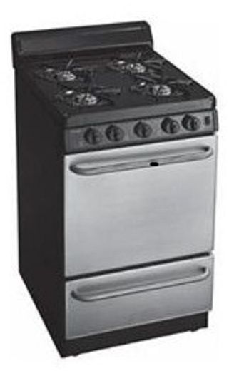 Premier Peerless 20" Stainless Steel Freestanding Gas Range
