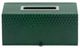 A & B Home Morelet Green Crocodile Tissue Box Cover-1